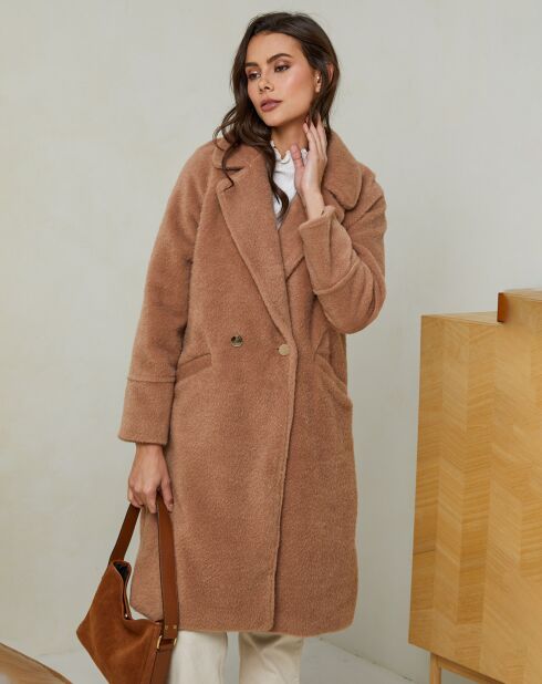 Manteau Jeanne camel