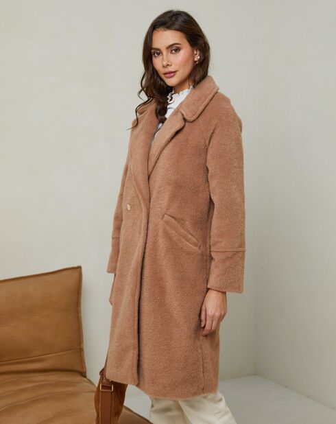 Manteau Jeanne camel