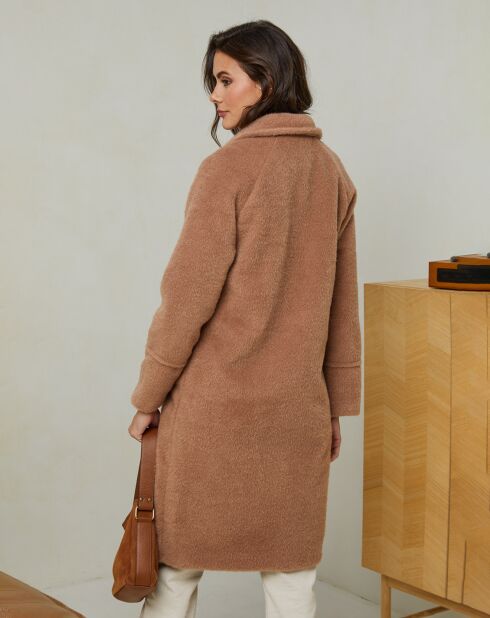 Manteau Jeanne camel