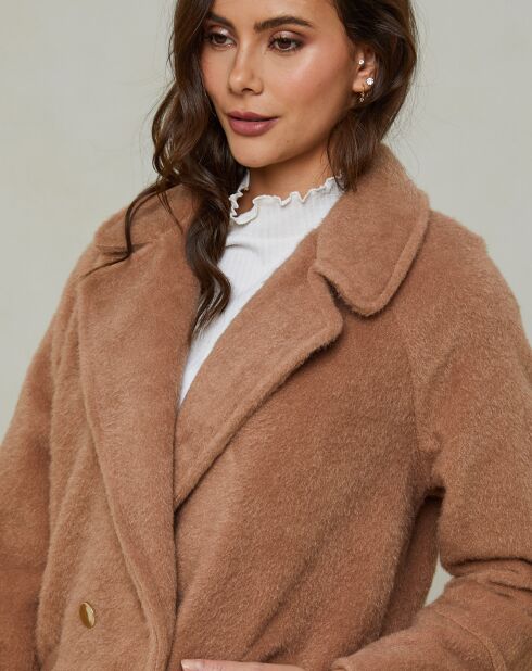 Manteau Jeanne camel