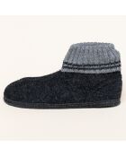 Chaussons en Laine Kauns gris