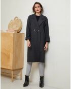 Manteau Marine anthracite