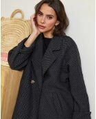 Manteau Marine anthracite