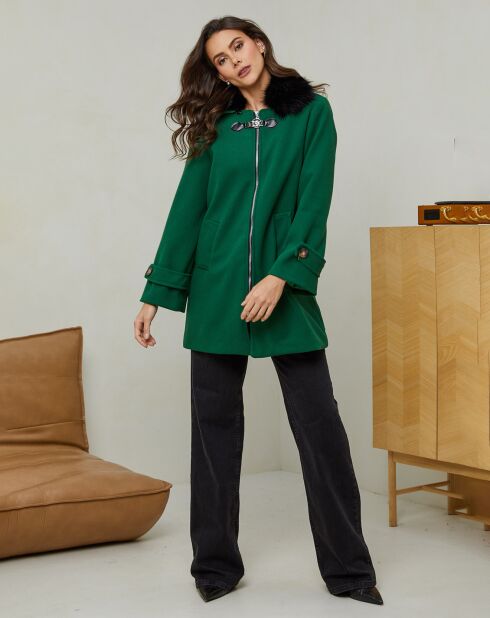 Manteau Lily vert sapin