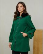 Manteau Lily vert sapin