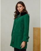 Manteau Lily vert sapin