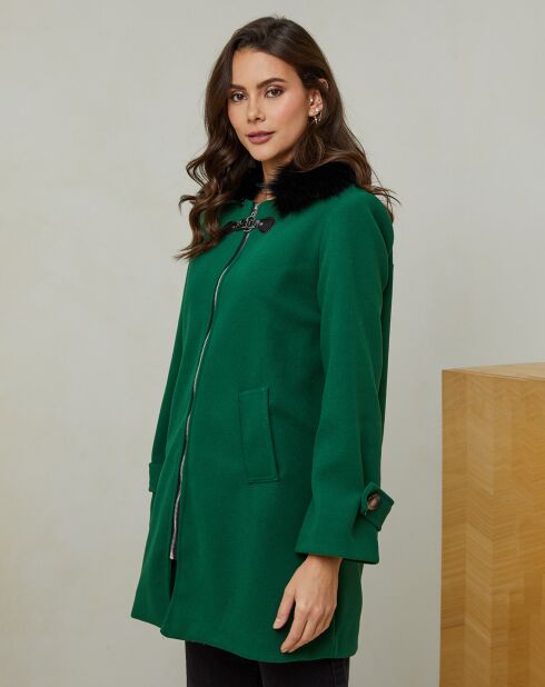Manteau Lily vert sapin