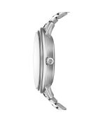Montre Adore en Acier & Diamant argentée