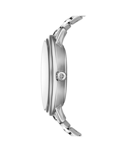 Montre Adore en Acier & Diamant argentée