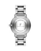 Montre Désirée en Acier & Diamants argentée