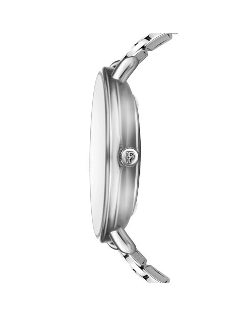 Montre Désirée en Acier & Diamants argentée