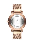 Montre Scarlett en Acier & Diamant rose doré