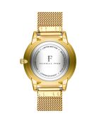 Montre Stella en Acier & Diamant dorée