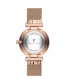 Montre Sophia en Acier & Diamant rose doré