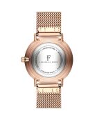  Set Montre Femme 2 Bracelets Naomi en Acier & Diamant rose doré/noir