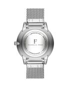 Set Montre Femme 2 Bracelets Skylar en Acier & Diamants argenté/rose doré