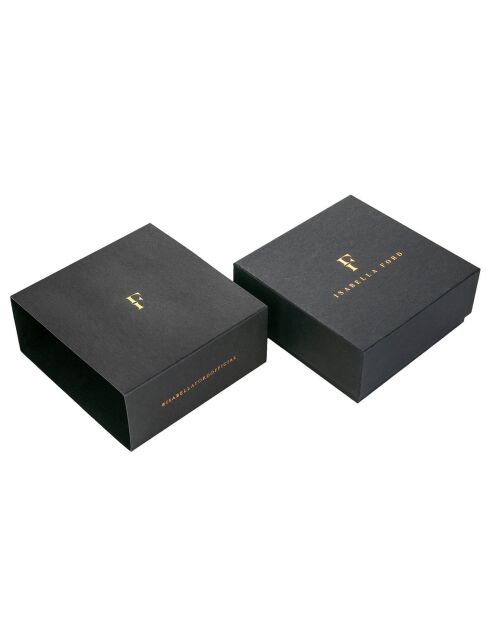 Boucles d'oreilles Harriet en Acier rose doré