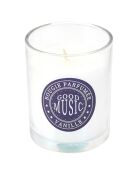 Bougie parfumée & 54 cartes Quizz musique bleu/violet