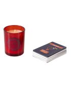 Bougie parfumée & carte Quizz Culture multicolore