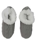 Bottine souple adultes grise - 25x9.5x13 cm