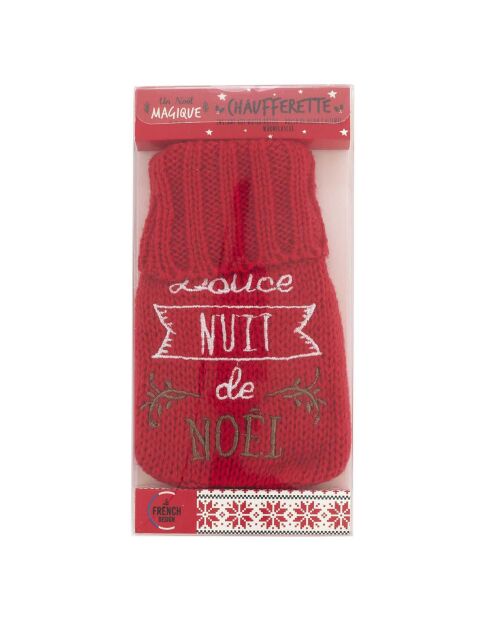 3 Chaufferettes de poche Noël coloris aléatoire multicolore - 8x12.5x1 cm