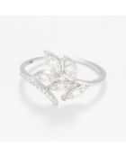 Izïa Diamantring aus 0,28 Karat Weißgold
