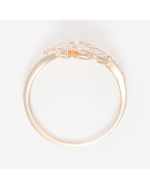 Bague Izïa Diamants 0.28 ct or jaune