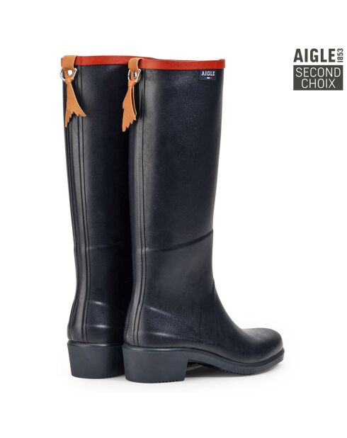 Bottes de pluie Juliette A 2 High Cut Second Choix marine/rouge