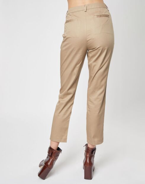 Pantalon chino Palmito en Coton sable