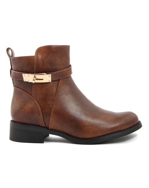 Boots Kayla marron