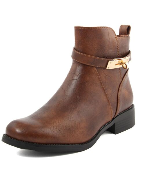 Boots Kayla marron
