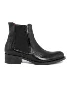 Chelsea Boots en Cuir Vernis Plutone noires