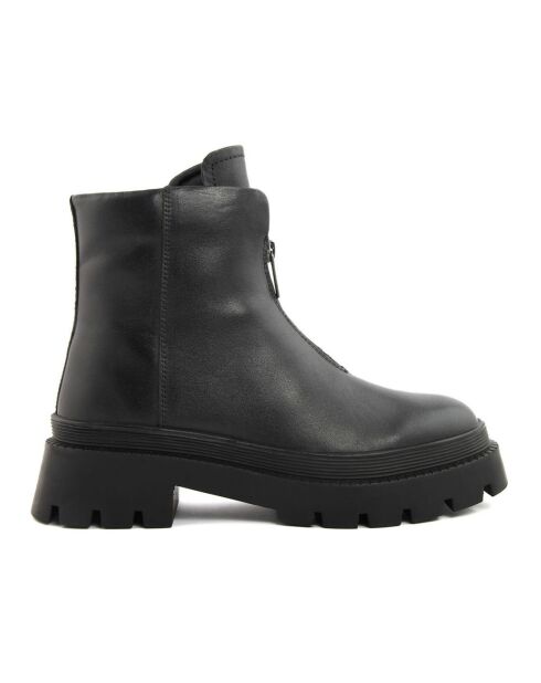 Schwarze Nala Lederstiefel