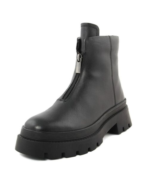 Boots en Cuir Nala noires
