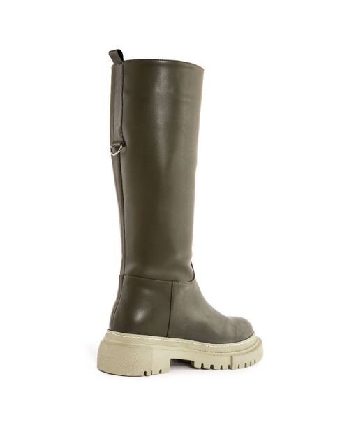 Bottes Nina kaki