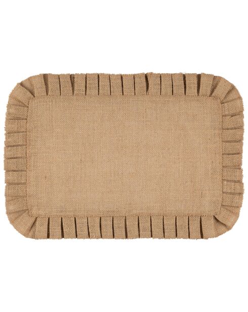 Set de table Chambray naturel - 46x31.5 cm
