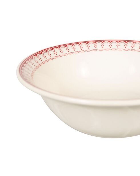 Coupelle Faustine bordeaux - D.15.5 cm