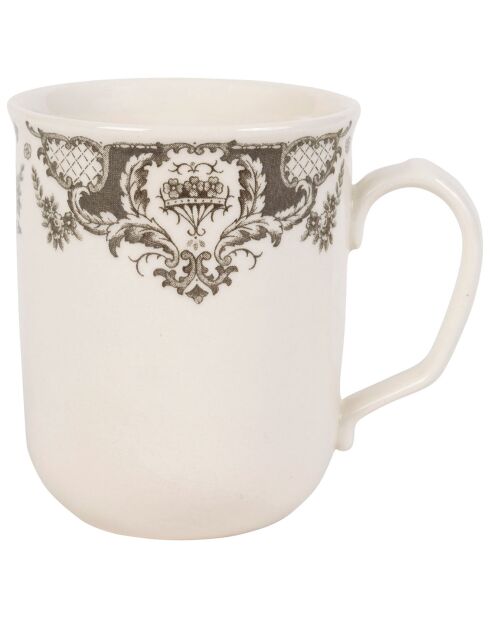 Mug Clothilde gris - D.8x10 cm