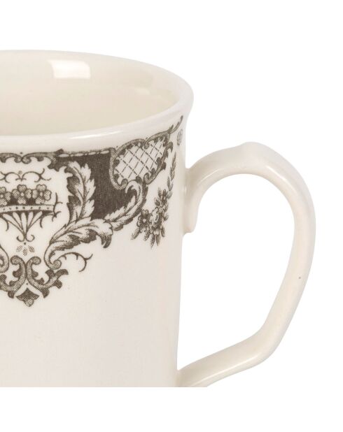 Mug Clothilde gris - D.8x10 cm
