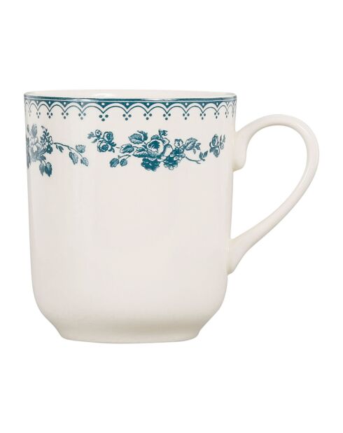 Mug Faustine bleu ancien - 11.5x9.9x8.4 cm