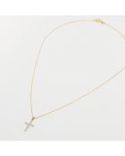 Loyala Diamond 0,12 kt geelgouden hanger