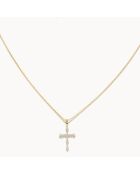 Loyala Diamond 0,12 kt geelgouden hanger
