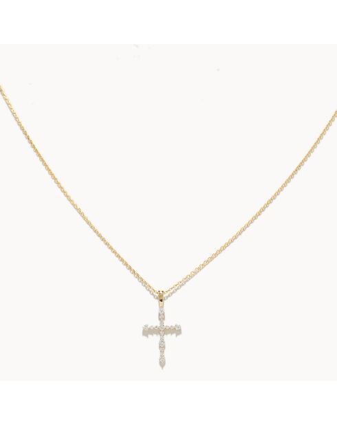 Loyala Diamond Anhänger aus 0,12 Karat Gelbgold