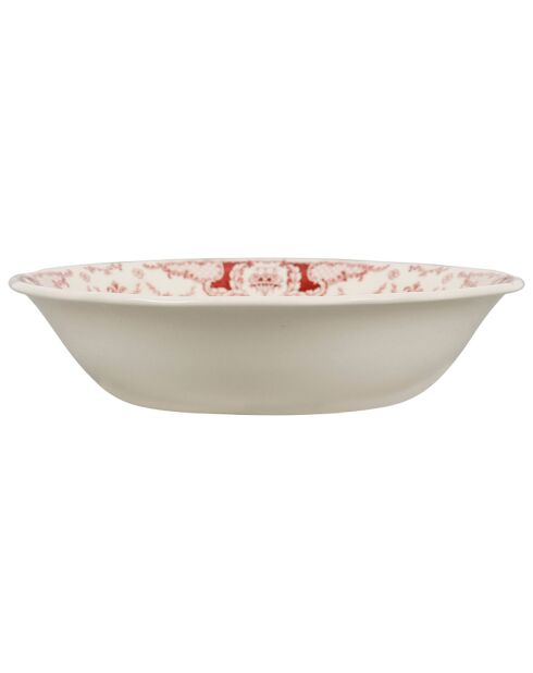 Saladier Clothilde bordeaux - D.23x5.5 cm