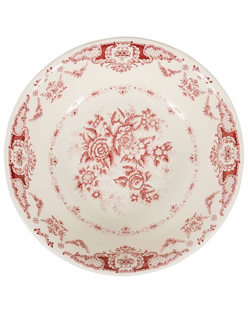 Saladier Clothilde bordeaux - D.23x5.5 cm