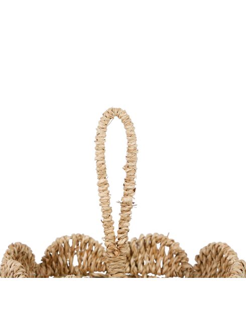 Porte couvert Chaumière naturel - D.19x26 cm