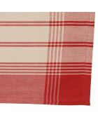 3 Torchons Campagne rouges - 50x70 cm