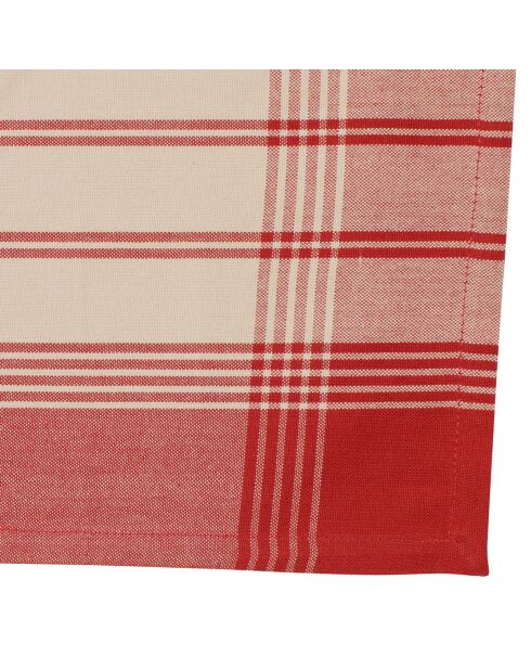 3 Torchons Campagne rouges - 50x70 cm