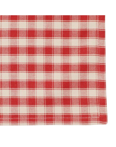 3 Torchons Campagne rouges - 50x70 cm