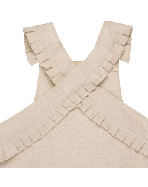Tablier en Coton & Lin Chambray naturel - 68x88 cm